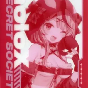 Character Card Sakasha Kuroe Up/Normal Virtual Youtuber Hololive Secret Society