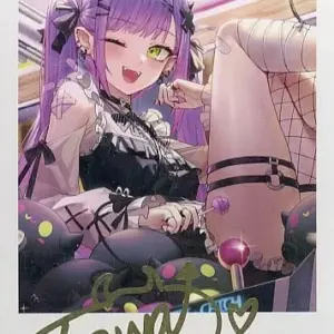 Character Card Towa - Foil-Pressed, Replicated And Signed Cheki-Style Bromide Vi
