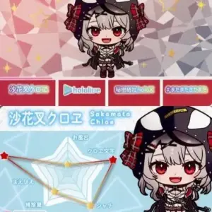 Character Card Sakasha Kuroe Normal Virtual Youtuber Hololive Carddass F/S-S501