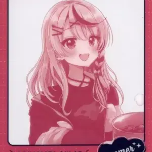 Character Card Sakasha Kuroe One Color/Normal Virtual Youtuber Hololive Trading