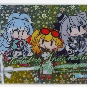 Character Card Hololive Indonesia 3Rd Generation Production Chocolate Ver.4 F/S-