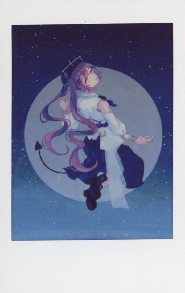 Character Card Touya Towa Cheki Cd Virtual Youtuber Hololive Blue Journey / Dawn