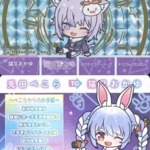 Character Card Nekomata Okayukavirtual Youtuber Hololive Carddass Vol.2 All Huma