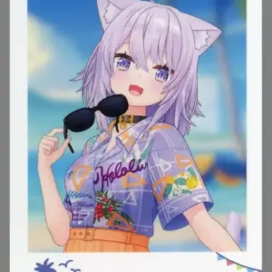 Character Card Nekomata Okayuka Virtual Youtuber Hololive Super Expo 2024 Random