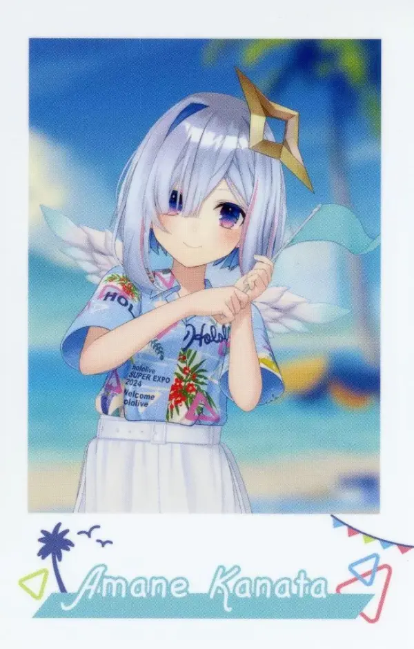 Character Card Amane Kanata Virtual Youtuber Hololive Super Expo 2024 Random Che