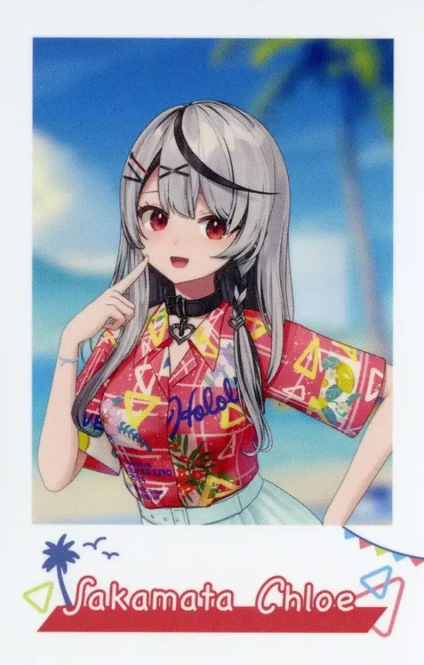 Character Card Sakasha Kuroe Virtual Youtuber Hololive Super Expo 2024 Random Ch