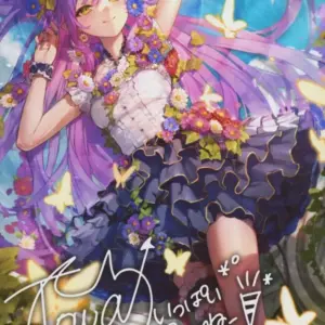 Character Card Towa Replica Sign Comment L-Size Bromide Cd Virtual Youtuber Holo