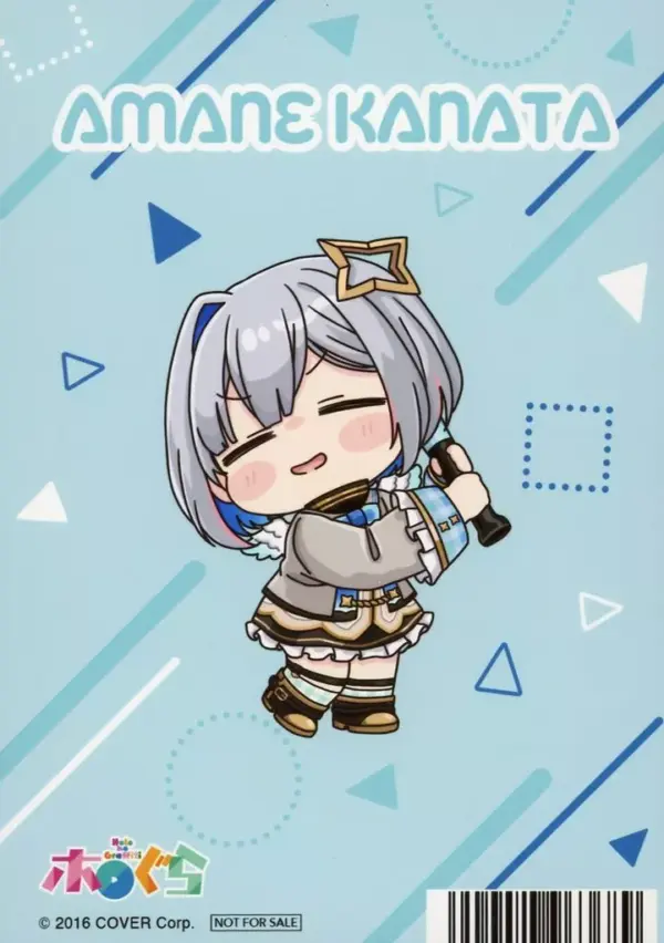 Character Card Amane Kanata Bromide Virtual Youtuber Hololive Hololura 5Th Anniv