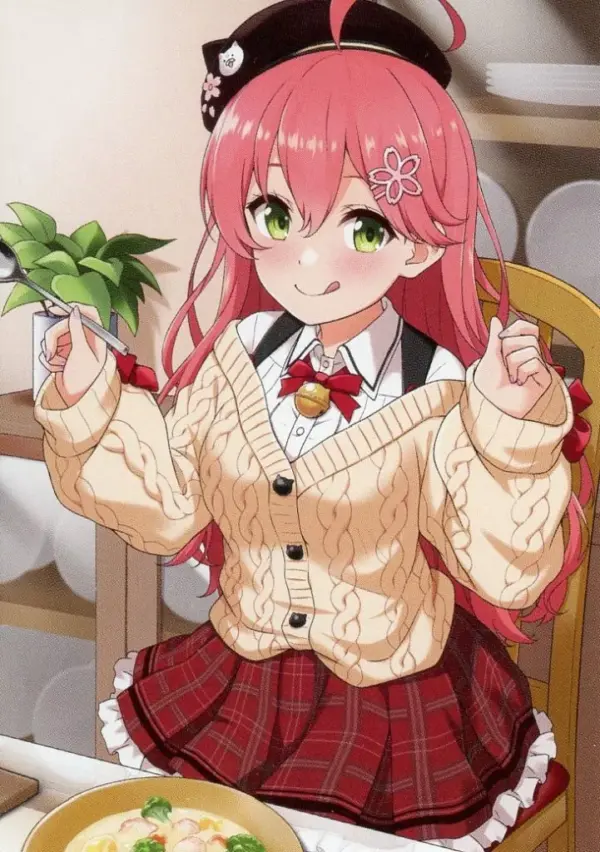 Character Card Sakura Miko Private Clothing/Dining Original Virtual Youtuber Hol