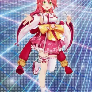 Character Card Sakura Miko Shrine Maiden Costume Original Virtual Youtuber Holol