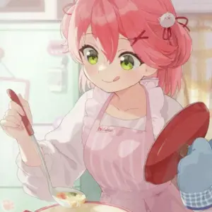 Character Card Sakura Miko Cooking Original Virtual Youtuber Hololive House Food