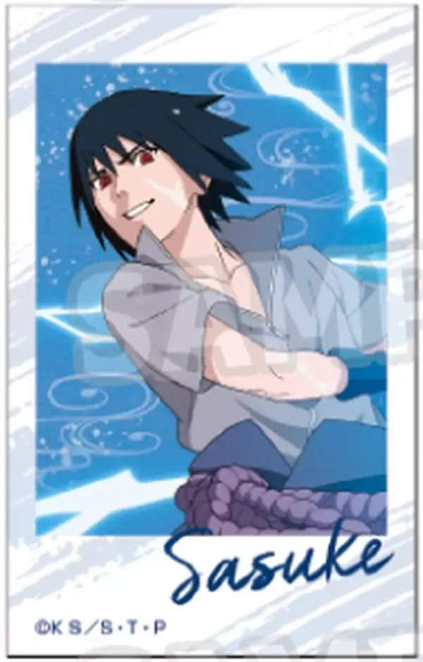 Character Card Uchiha Sasuke Naruto Shippuden Original Mini Photo Collection Tra
