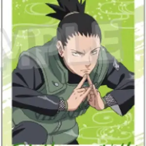 Character Card Nara Shikamaru Naruto Shippuden Original Mini Photo Collection Tr