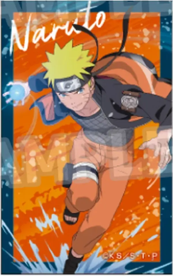 Character Card Uzumaki Naruto Shippuden Original Mini Photo Collection Training