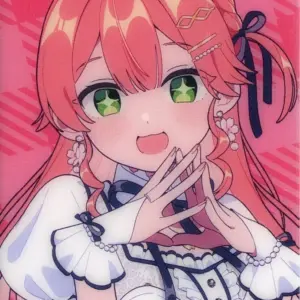 Character Card Sakura Miko Kyun Kyun/Normal Random Clear Cd Virtual Youtuber Hol