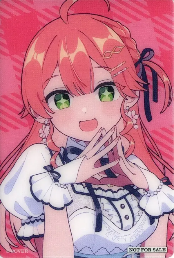 Character Card Sakura Miko Kyun Kyun/Normal Random Clear Cd Virtual Youtuber Hol