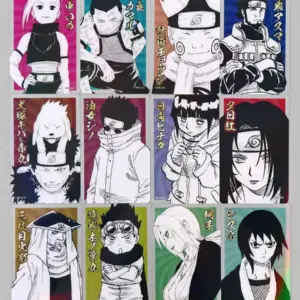 Character Cards, Team 10, 8, Hokage, Konohamaru, Shizune, Naruto, Holo Clear Set