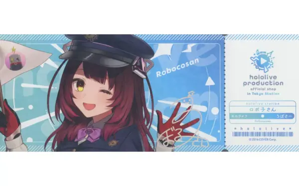 Character Card Roboko-San Virtual Youtuber Hololive Production Official Shop In