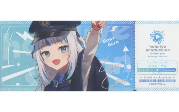 Character Card Gauru Gra Virtual Youtuber Hololive Production Official Shop In T