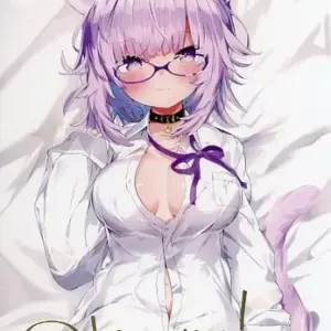 Postcard Nekomata Okayuka A Drawn By Kamioka Chiroru-Sensei Virtual Youtuber Hol