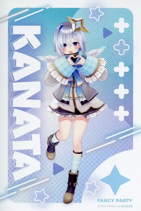 Postcards Amane Kanata Life Trading Virtual Youtuber Hololive Joypolis Fancy Par