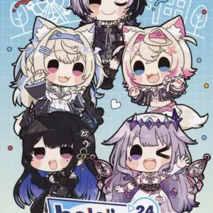 Postcard Hololive English -Advent- Virtual Youtuber City 24 Mini Game F/S-M503 f