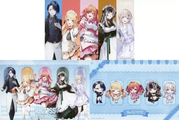 Postcards, All 3 Types Set, Original Virtual Youtuber Hololive Regloss Super Ver