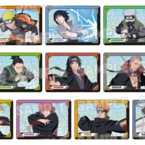 Character Card Box Naruto Shippuden Original Mini Clear Bromide Collection Train