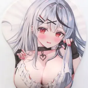 Doujin Mobile Pc Game Accessories-Related Virtual Youtuber 3D Mouse Pad Sakasha