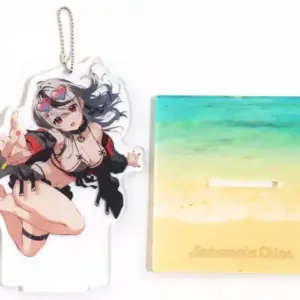 Acrylic Stand Panel Virtual Youtuber On The Waves Sakasha Kuroe / Eleven Nine F/