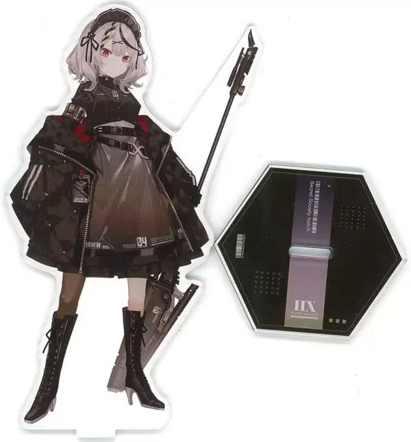 Acrylic Stand Panel Virtual Youtuber Tactical Maid Clothes Series Sakasha Kuroe
