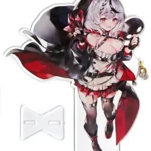 Acrylic Stand Panel Virtual Youtuber Big Sakasha Kuroe Fire / Acorn Neko F/S-S50