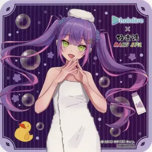 Coaster Towa Flo-Up Ver. Original Virtual Youtuber Hololive Gokurakuyu Raku Spa