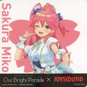 Coaster Sakura Miko Original Virtual Youtuber Hololive 4Th Fes. Our Bright Parad
