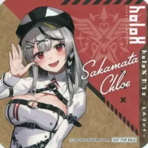 Coaster Sakasha Kuroe Original Virtual Youtuber Hololive Holox Cafe - Shinryak S