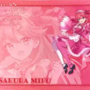 Tableware Sakura Miko Clear Placemat Hololive Holol Cooking Lottery Hololo And C