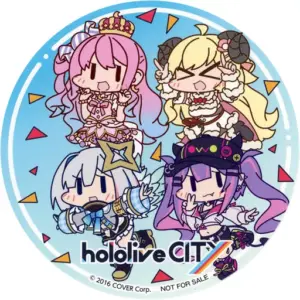 Coaster Hololive 4Th Generation Virtual Youtuber Hololivecity Summer Fair Collab