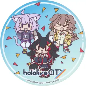 Coaster Hololive Gamers Virtual Youtuber Hololivecity Summer Fair Collaborative