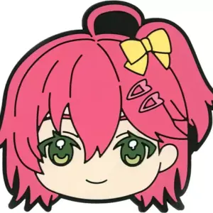 Coaster Sakura Miko Face Rubber Hololive Lottery Hololife Award F/S-M503 from ja