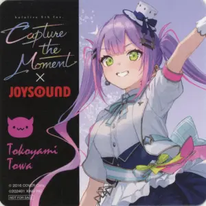 Coaster Towa Normal Original Virtual Youtuber Hololive 5Th Fes. Capture The F/S-