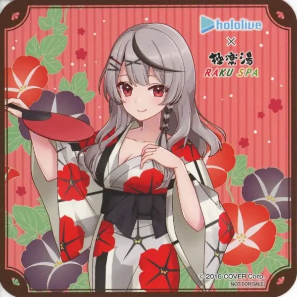Coaster Sakasha Kuroe, Thelife/Yukata Ver. Original Virtual Youtuber Hololive Go