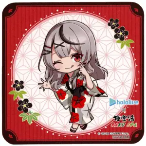 Coaster Sakasha Kuroe Mini Character Ver. Original Virtual Youtuber Hololive Gok