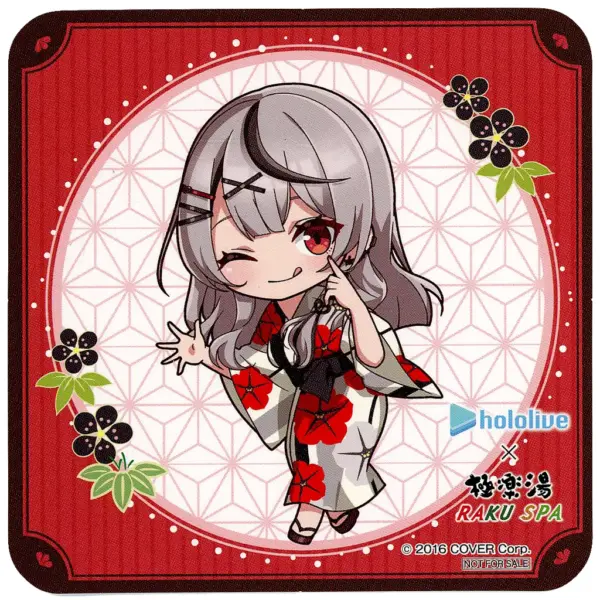 Coaster Sakasha Kuroe Mini Character Ver. Original Virtual Youtuber Hololive Gok