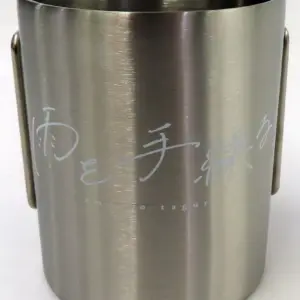 Mug, Hot Spring Only, Solo Exhibition Logo, Stainless Steel Virtual Youtuber, Sh