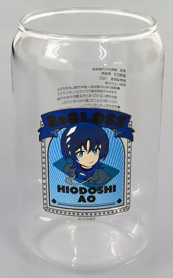 Glasses Kai Blue Regloss S Playlist 04 Can-Shaped Glass Virtual Youtuber Hololiv
