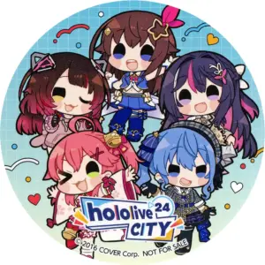 Coaster Hololive 0Th Generation Original Virtual Youtuber City 24 Food Drink Ord