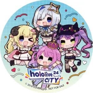 Coaster Hololive 4Th Generation Original Virtual Youtuber City 24 Food Drink Ord