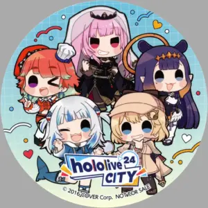 Coaster Hololive English -Myth- Original Virtual Youtuber City 24 Hood F/S-M503