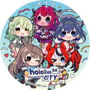 Coaster Hololive English -Promise- Original Virtual Youtuber City 24 Hood F/S-M5