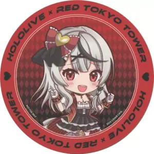 Mug, Hot Spring, Sakasha Kuroe, Deformed Coaster, Virtual Youtuber, Hololive Red